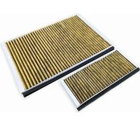 Filtre à charbon actif AIR2GO de rechange pour Constructa CleanAir Plus 17005414 / CZ51AIB1X6 (2 pièces)