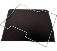 Filtre à charbon actif AIR2GO de rechange pour Ignis 484000008571 / CFW020/1, support de montage inclus