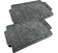 Filtre à charbon actif AIR2GO de rechange pour Miele DKF19-1 / 9231860 (2 pièces)