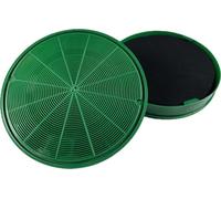 Filtre à charbon actif AIR2GO Long Life de rechange pour Ikea NYTTIG FIL 500 / 004.019.55 (2 pièces)