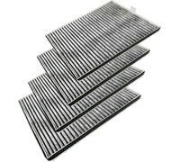 Filtre à charbon actif AIR2GO pour Miele DKF17-P / 7932330 (4 pièces)