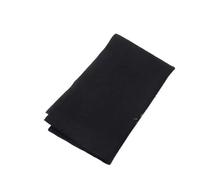 Filtre à charbon actif en coton for hotte aspirante noire for ventilateur d'extraction de fumée, pièces de hotte de cuisine domestique 47 x 114 cm