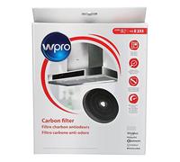 Filtre à charbon actif FAC519 - Diamètre : 233 mm - Bauknecht Wpro 48400008636 E233 Indesit C00090694 - Avec TimeStripAlarm - Hotte Electrolux 902979359/4 E3CFF57 Bosch 10025513