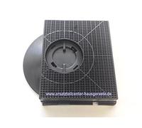 Filtre à charbon actif Filtre Filtre à charbon Hotte CHF303 typ303 205 x 15 x 43 mm