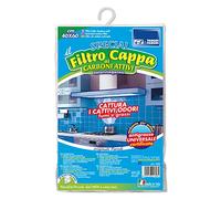 Filtre à Charbon Actif PARODI & PARODI pour Hotte de Cuisine, 40x60cm, Charbon Actif, Style Filtre à Charbon, Compatible avec toutes les hottes de cuisine