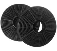PKM Filtre à charbon d'origine CF130 pour hotte murale – Lot de 2