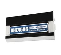 Filtre à charbon actif pour Bosch DHZ4506 DHZ4505/ 00434229/434229 Siemens LZ45501 LZ45500 Neff Z5144X1 Z5144X5 Constructa CZ5144X5 Balay 00434229 / 3BT76 9 filtres de rechange pour hotte aspirante