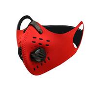 Filtre à charbon actif pour cyclisme, valves respiratoires, protection avec filtre pour moto, Pisiqi, masque de bouche, demi-visage, sport