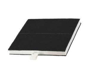 Filtre à charbon actif pour diverses hottes aspirantes Bosch, Siemens, Neff, Constructa, Gaggenau, Balay (BSH numéro de pièce 360732/00360732/357585/00357585) - rectangulaire - 22,5 x 22 x 2 cm