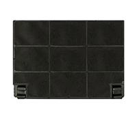 Filtre à charbon actif pour hottes aspirantes - Compatible avec EFF70/EHFC 70 de AEG & Elektrolux - Remplace les filtres à charbon 50290660005 et Franke 112.0016.757