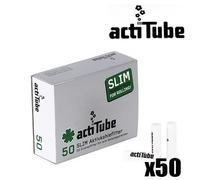 FILTRE A CHARBON ACTITUBE SLIM PAR 50 27 mm