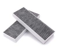 Filtre à charbon Alapure HFK160BL / Remplacement pour Bora CleanAir Filterset BAKFS / BHU / BIU / BFIU / GP4