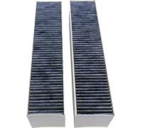 Filtre à charbon Alapure HFK3002 compatible avec Gaggenau 17003002 / 792273 / AA413110 / AA413111