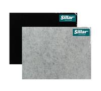 Filtre à charbon anti-graisse - Sillar - 2-en-1 pour découpe de hotte 57x47 cm