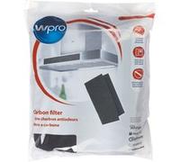Wpro Filtre à charbon universel UCF017 Anti-odeurs Auto-extinguible 470x970 mm