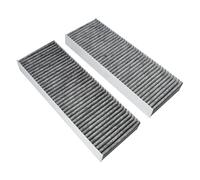 AllSpares Filtres à charbon actif BAKFS pour Bora Basic BHU/BIU/BFIU GP4 Anti-odeur Lot de 2