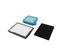 Filtre à charbon compatible avec Miele CX1 pour modèles d'aspirateur Boost CX1, y compris 125 Edition Gala Active Cat Dog Parquet PowerLine (1 ensemble)