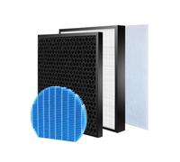 Filtre À Charbon De Rechange For Purificateurs D'air Sharp UA-HD50E-L, UA-HD50U-L, UA-HD40E-L, UA-HD40E-T Et UA-HD40U-L. Facile D'entretien.(1SET and Humidifier)