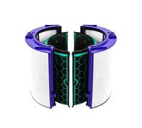 Filtre À Charbon De Remplacement, Compatible Avec Dyson, TP04 HP04 DP04 TP05 HP05 Pure Cool Purifier, Système De Filtration Scellé À Deux Étapes À 360 Degrés(Filter n brush)
