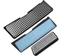 Filtre À Charbon Élément filtrant externe de voiture Convient pour Tesla modèle 3 2021 - 2023, filtre d'entrée d'air climatisation, purification Filtre d'habitacle(3Pcs a set)