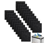 Filtre à Charbon,Éliminateur Purifiant Adhésif,20 Pièces Filtres À Charbon pour Poubelle - pour Maison Cuisine Salle De Bain Chambre Bureau Dortoir Conteneur À Compost Extérieur
