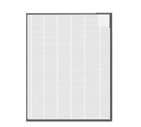 Filtre À Charbon H13 2 En 1 De Remplacement FZ-425SEF Compatible With Sharp FU-425 FU-21SE FU-S25E FU-S25CX FU-W28E FU-425E Purificateur D'air(2 IN 1 H13 Carbon)