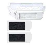 Filtre à charbon HEPA compatible avec X1s Dirt Collection Robot Aspirateur Pièces de rechange Boîte à poussière avec filtres à charbon Facile à remplacer Matériaux lavables Aspirateur