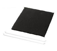 Filtre a charbon long life (28 x 24,5 x 1 cm) pour hottes elica - h207318 G