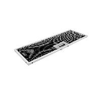 3x Filtre à charbon longue durée compatible avec AEG OdourClean Plus MCFB86PL / 9029865830