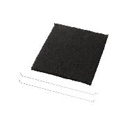 Filtre a charbon long life (28 x 24,5 x 1 cm) pour hottes elica - h207318 G