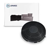 AllSpares Filtre à charbon rond Type 26 pour hotte – 484000008789 – À l'unité