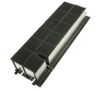 Filtre à charbon type 60 MCFE18 d'origine 370x110x50 mm Hotte 9029801199, 4055356002 AEG Hotte 9029801199, 4055356002 AEG