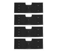 Filtre à charpie lavable et réutilisable WH01X35719, performance de filtration améliorée pour les modèles combinés laveuse-sécheuse PFQ97HSPV0DS, 4 pièces de rechange en coton