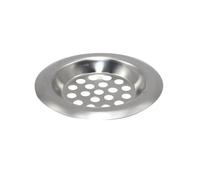 Filtre à cheveux circulaire en acier inoxydable de 60/75 mm de diamètre, 1/3/5/10 pièces, grille d'aération, bouchon de crépine d'évier, passoire de vidange en maille(Style B 5pcs)