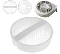 Filtre à Cheveux pour Vidage de Douche Viega Tempoplex - Compatible Avec Modèles 6963, 6962, 6961, 6960 - 1 Pièce, Blanc