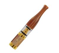 Filtre à Cigarette Brun à Motif de Corne de Vache Filtre à Tabac Réutilisable et Propre avec Multi-Filtrage pour Cigarettes Standard Ø8mm, Cigarettes Fines Ø6mm et Ø5mm