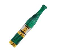 Filtre à Cigarette Vert Emeraude Filtre à Tabac Réutilisable et Propre avec Multi-Filtrage pour Cigarettes Standard Ø8mm, Cigarettes Fines Ø6mm et Ø5mm