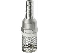 Filtre à clapet anti-retour en laiton, Filtre de tuyau pompe en acier inoxydable avec filetage 1/2 pouce for aquarium jardin, plusieurs tailles(12MM)