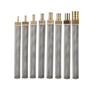 Filtre à clapet anti-retour en laiton, Filtre en acier inoxydable 6-25 mm for tuyau d'arrosage et aquarium(14mm)