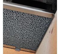 Filtre à combustion efficace 192 x 174 x 25 mm pour cheminée Hark Fine Amélioration des conditions de l'air intérieur