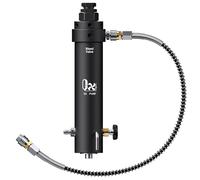 Filtre à compresseur d'air PCP professionnel - Séparateur d'huile/eau GX 5800 PSI avec montage magnétique et à vis, avec valve de maintien de pression de 2000 psi, filtre à air sec pour bouteilles