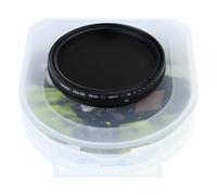 Filtre à densité neutre réglable 40/43/46/49/52/55/58/62/66/72/77/82 mm Filtre ND2-ND400 1-9 arrêts variables pour objectif d'appareil photo