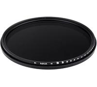 Filtre à densité neutre variable (ND2-ND1000) compatible avec Nikon D5000 (72 mm)
