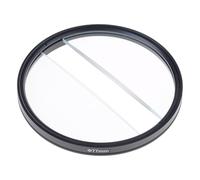 Filtre à dioptrie divisé Centerfield 49 mm/52 mm/55 mm/58 mm/62 mm/67 mm/72 mm/77 mm/82 mm pour obtenir un filtre de fond flou de profondeur artistique