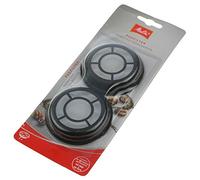 Melitta Filtre à café permanent 180424 – 2 pièces pour Philips Senseo, noir