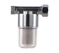 Filtre à eau à sédiments en laiton conçu pour une installation en ligne sur une machine à laver, un chauffage de jardin, un camping-car et des chemins d'eau similaires (galvanoplastie)