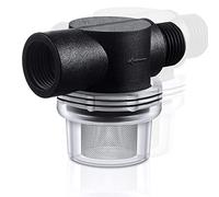 Filtre à Eau à Visser pour Pompes à Eau pour Nettoyeur Haute Pression RV Marine 1 / 2inch Le Filtre à SéDiments pour L'ExtéRieur Filtre D'EntréE d'eau de Jardinage avec éCran 50 Mesh