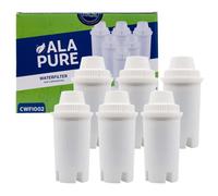 Filtre à eau Alapure compatible avec Aqua Optima - Pack de 6