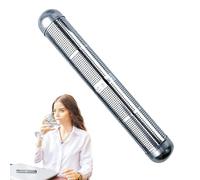 Filtre à eau alcaline - Filtre à eau alcaline portable en acier inoxydable | Bâton d'eau pratique pour le bureau, les voyages, un usage quotidien, améliore le pH et la qualité de l'eau, léger et