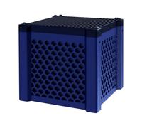 Filtre à eau au charbon actif, purificateur d'eau, cartouche filtrante anti-odeurs, longue durée, utilisation polyvalente, 11,5 x 10 x 11,5 cm, pour bassin, jardin, piscine et aquarium